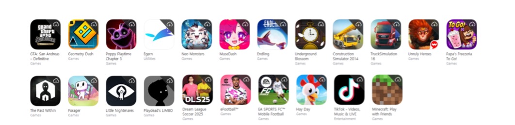 Game giá rẻ đã lọc