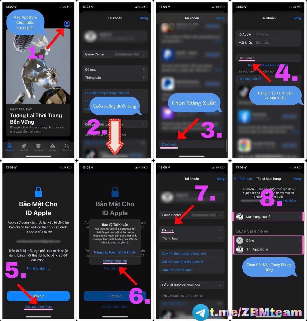 Cách đăng nhập ID Apple